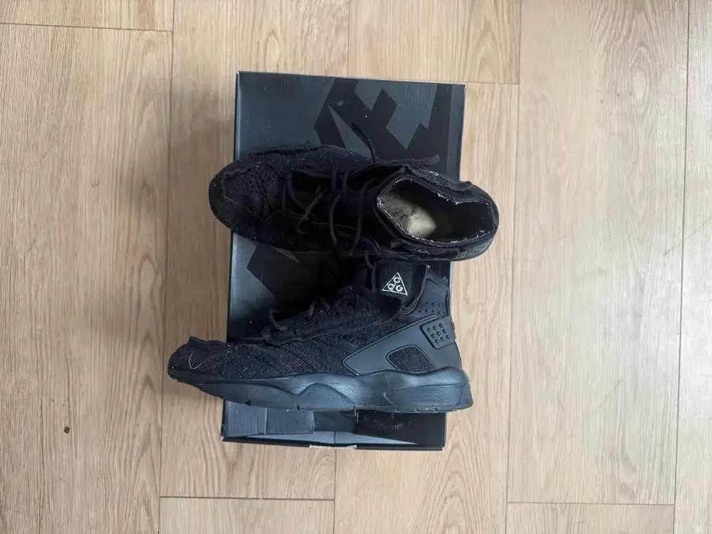 Nike x Comme des Garçons ACG Air Mowabb Black Sneakers